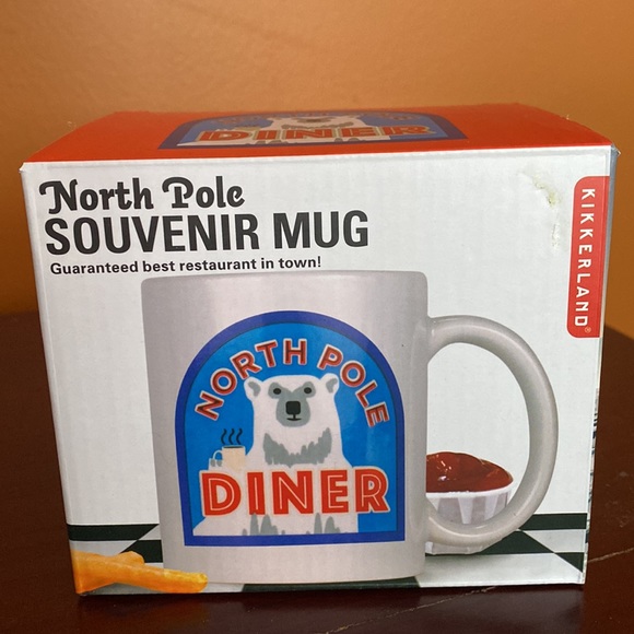 North Pole Diner Coffee Mug with box - Picture 6 of 11